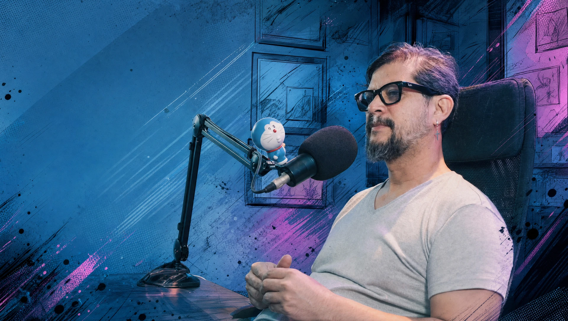 Mauro Moreno, creador y presentador de DDSN